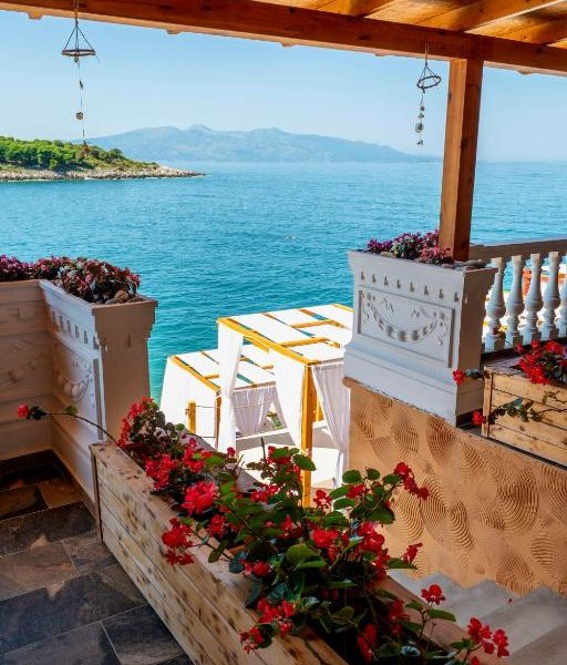 Luxury Villa Alisja Sarande with Private Beach