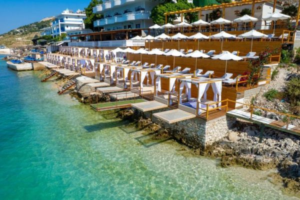 Luxury Villa Alisja Sarande with Private Beach